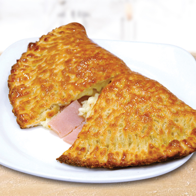 Ham and Cheese Delight Calzone